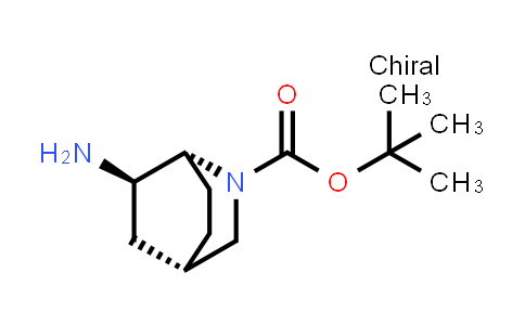 CAS No. 1311390-86-9, tert-butyl (1R,4S,6R)-rel-6-amino-2-azabicyclo[2.2.2]octane-2-carboxylate