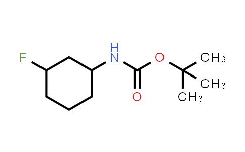 CAS No. 1546332-14-2, tert-butyl N-(3-fluorocyclohexyl)carbamate
