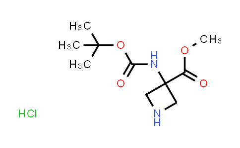 CAS No. 2098047-42-6, methyl 3-{[(tert-butoxy)carbonyl]amino}azetidine-3-carboxylate hydrochloride