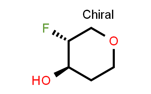 CAS No. 1443112-12-6, trans-3-fluoro-4-hydroxy-tetrahydropyran