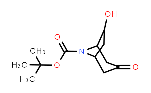 CAS No. 2166677-03-6, tert-butyl 6-hydroxy-3-oxo-8-azabicyclo[3.2.1]octane-8-carboxylate