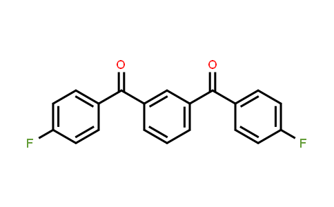 CAS No. 108464-88-6, 1,3-bis(4-fluorobenzoyl)benzene