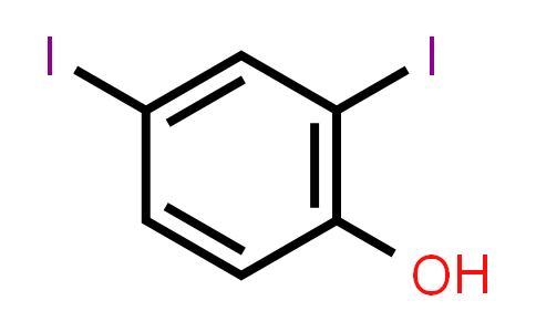 CAS No. 2012-29-5, 2,4-diiodophenol