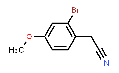 CAS No. 66916-98-1, 2-溴-4-甲氧基苯乙腈