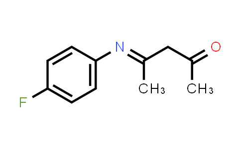 CAS No. 50519-23-8, 4-(4-fluorophenyl)iminopentan-2-one