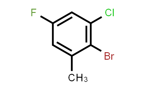 CAS No. 2090550-06-2, 2-氯-4-氟-6-甲基溴苯