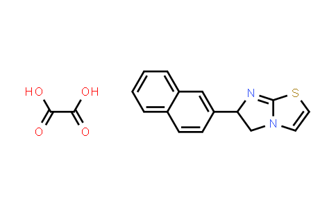 DY584469 | 62284-86-0 | Imidazo[2,1-b]thiazole, 5,6-dihydro-6-(2-naphthalenyl)-, ethanedioate(1:1)