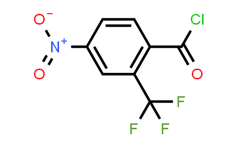 CAS No. 98187-15-6, 4-Nitro-2-(trifluoromethyl)benzoyl chloride