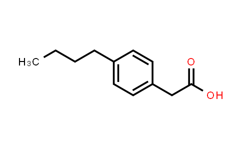 CAS No. 14377-19-6, (4-butylphenyl)acetic acid