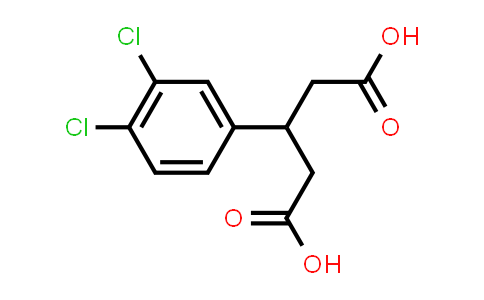 CAS No. 103860-25-9, 3-(3,4-Dichlorophenyl)pentanedioic acid