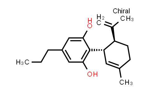 DY584565 | 24274-48-4 | 2-[(1S,6S)-6-isopropenyl-3-methyl-1-cyclohex-2-enyl]-5-propyl-benzene-1,3-diol