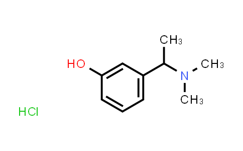 CAS No. 5441-61-2, 3-(1-(Dimethylamino)ethyl)phenol hydrochloride