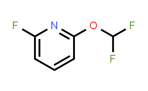 CAS No. 947534-62-5, 2-(difluoromethoxy)-6-fluoro-pyridine