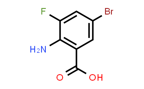 MC584610 | 874784-14-2 | 2-氨基-3-氟-5-溴苯甲酸