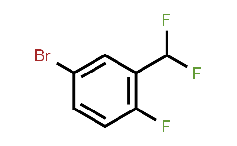CAS No. 445303-69-5, 4-bromo-2-(difluoromethyl)-1-fluorobenzene