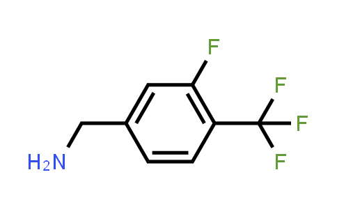 CAS No. 235106-09-9, 3-fluoro-4-(trifluoromethyl)benzylamine