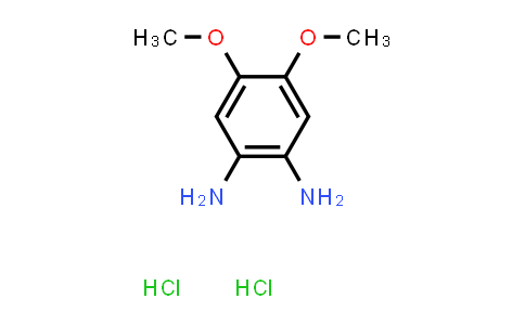 CAS No. 131076-14-7, 4,5-Dimethoxy-1,2-phenylenediamine dihydrochloride