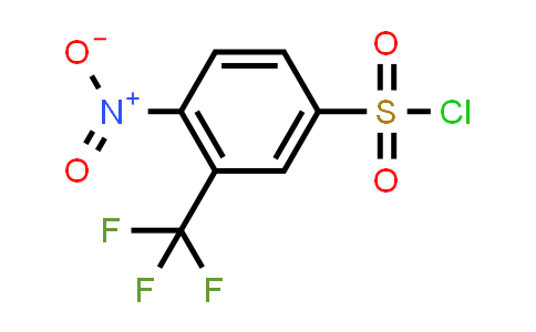 CAS No. 39234-83-8, 4-Nitro-3-(trifluoromethyl)benzenesulphonyl chloride