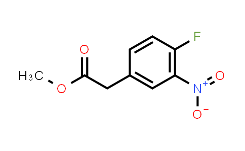 CAS No. 226888-37-5, Methyl 2-(4-fluoro-3-nitrophenyl)acetate
