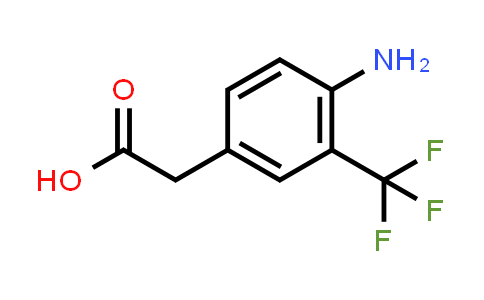CAS No. 1260836-18-7, 4-Amino-3-Trifluoromethylphenylacetic Acid