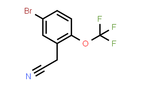 CAS No. 1381944-30-4, 5-bromo-2-(trifluoromethoxy)phenylacetonitrile