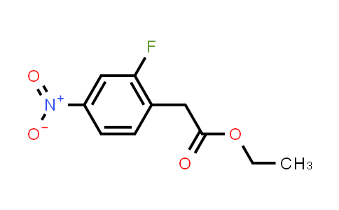 CAS No. 1160623-38-0, ethyl 2-fluoro-4-nitrophenylacetate