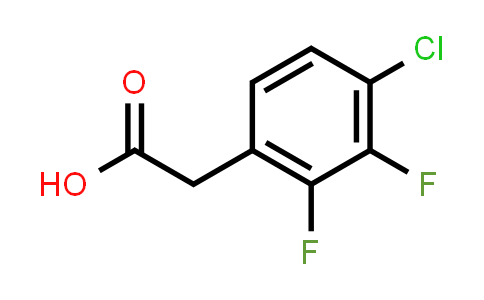 CAS No. 887586-54-1, 4-chloro-2,3-difluorophenylacetic acid