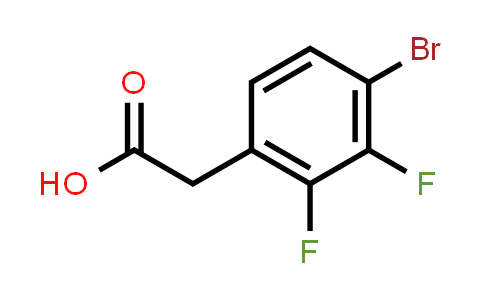 CAS No. 887586-48-3, 4-bromo-2,3-difluorophenylacetic acid