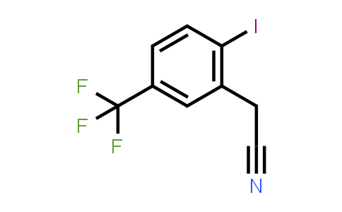 CAS No. 702641-07-4, 2-iodo-5-(trifluoromethyl)phenylacetonitrile