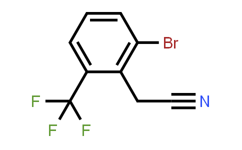 CAS No. 1159512-49-8, 2-bromo-6-(trifluoromethyl)phenylacetonitrile