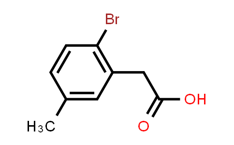 CAS No. 203314-29-8, 2-bromo-5-methylphenylacetic acid