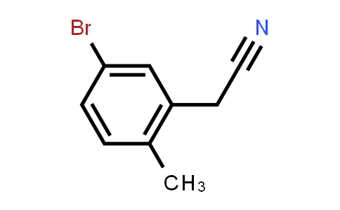 CAS No. 1231244-85-1, 5-bromo-2-methylphenylacetonitrile
