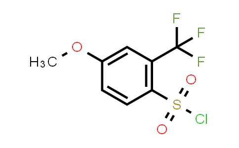 CAS No. 775288-85-2, Benzenesulfonyl chloride, 4-methoxy-2-(trifluoromethyl)-