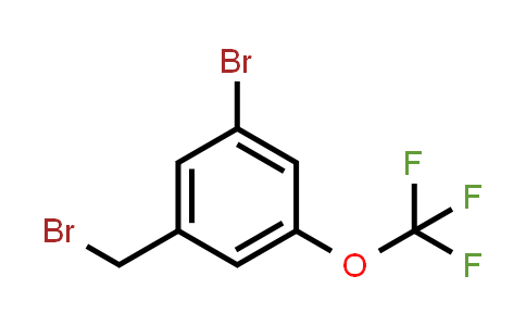 CAS No. 1031929-10-8, 3-bromo-5-(trifluoromethoxy)benzyl bromide