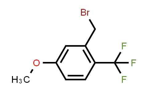 CAS No. 1261682-10-3, 2-(Bromomethyl)-4-methoxy-1-(trifluoromethyl)benzene