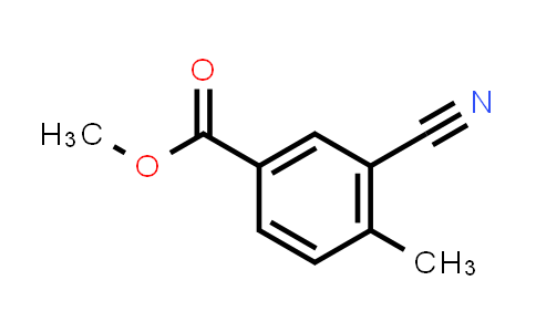 CAS No. 35066-32-1, methyl 3-cyano-4-methylbenzoate