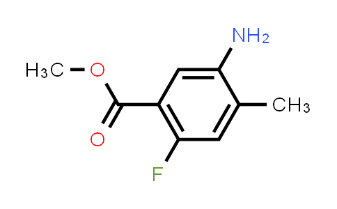 CAS No. 1504965-88-1, methyl 5-amino-2-fluoro-4-methylbenzoate