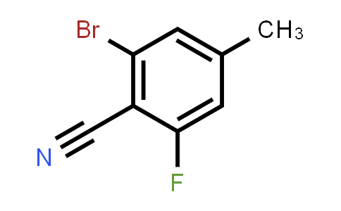 CAS No. 1023971-89-2, 2-Bromo-6-fluoro-4-methylbenzonitrile