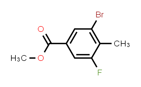 CAS No. 1533932-57-8, methyl 3-bromo-5-fluoro-4-methylbenzoate
