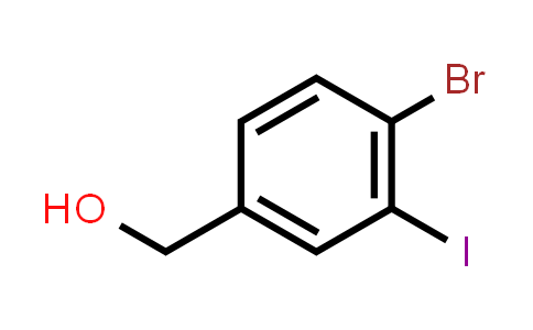 CAS No. 1261776-05-9, 4-Bromo-3-iodobenzyl alcohol