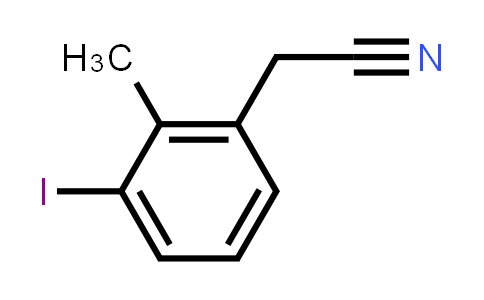 CAS No. 1261569-73-6, 3-iodo-2-methylphenylacetonitrile
