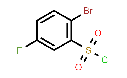 CAS No. 771-67-5, 2-bromo-5-fluorophenylsulfonyl chloride