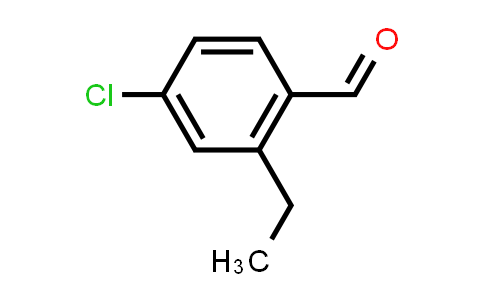 CAS No. 1043500-82-8, 4-Chloro-2-ethyl-benzaldehyde