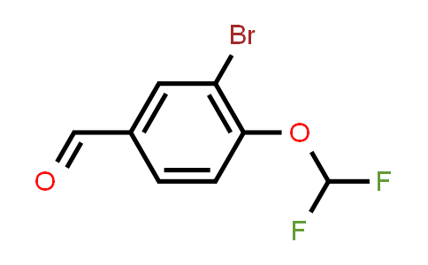 CAS No. 1155878-02-6, 3-溴-4-二氟甲氧基苯甲醛