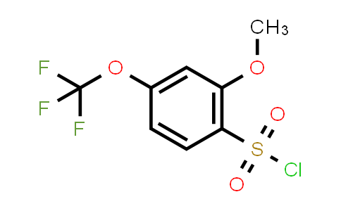 CAS No. 905077-08-9, Benzenesulfonyl chloride, 2-methoxy-4-(trifluoromethoxy)-