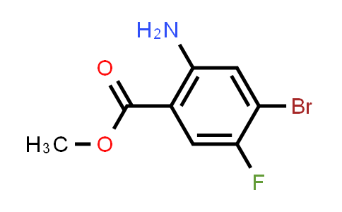 CAS No. 1395493-30-7, Methyl 2-amino-4-bromo-5-fluorobenzoate