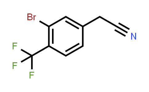 CAS No. 1214372-42-5, 3-bromo-4-(trifluoromethyl)phenylacetonitrile