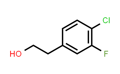 CAS No. 206362-79-0, 4-Chloro-3-fluorophenethyl alcohol