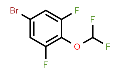 CAS No. 181806-67-7, 4-bromo-2,6-difluoro-1-(difluoromethoxy)benzene
