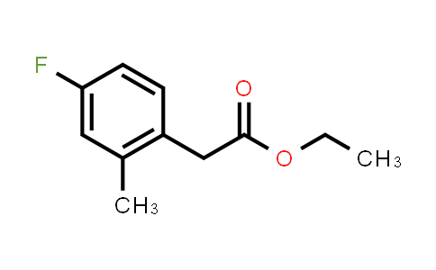 CAS No. 1208864-94-1, Ethyl 4-fluoro-2-methylphenylacetate